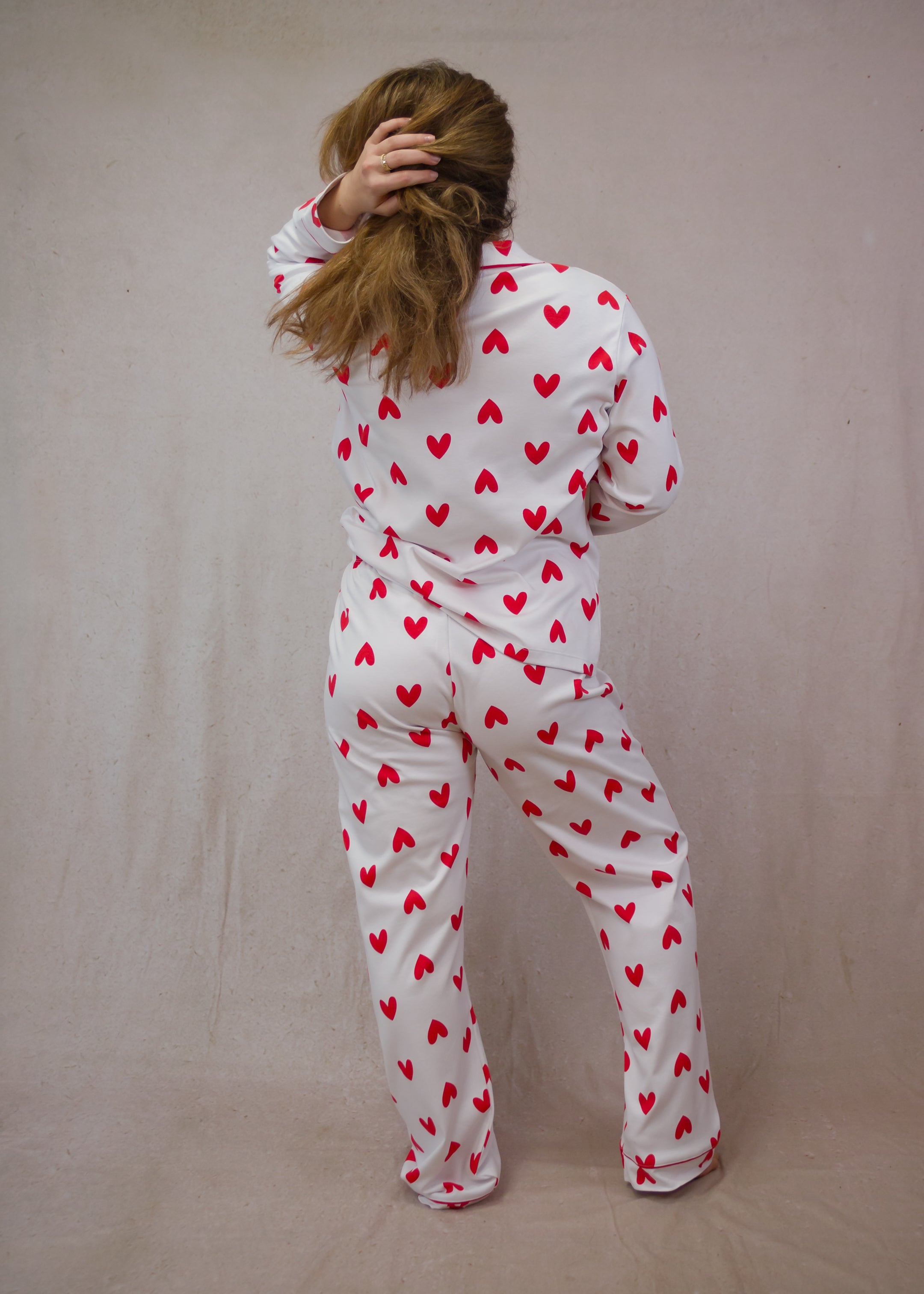 Hearts set with long-sleeves